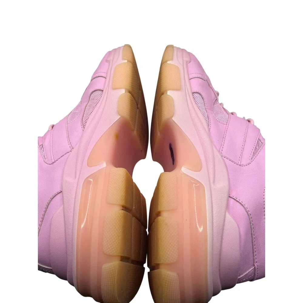 Steve‎ Madden BOLT Pink Platform Chunky Sneakers Women's Size 9.5M